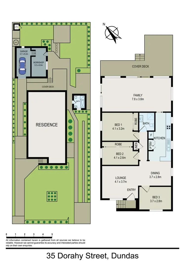 Floorplan of Homely house listing, 35 Dorahy Street, Dundas NSW 2117