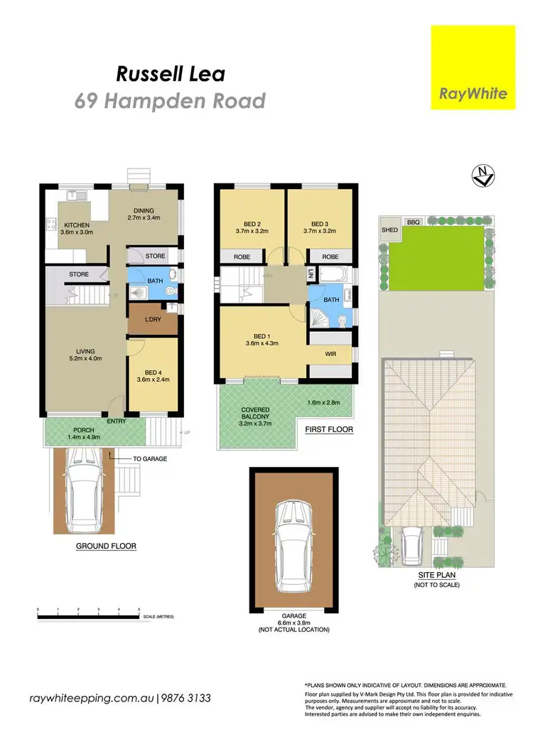 Floorplan of Homely house listing, 69 Hampden Road, Russell Lea NSW 2046