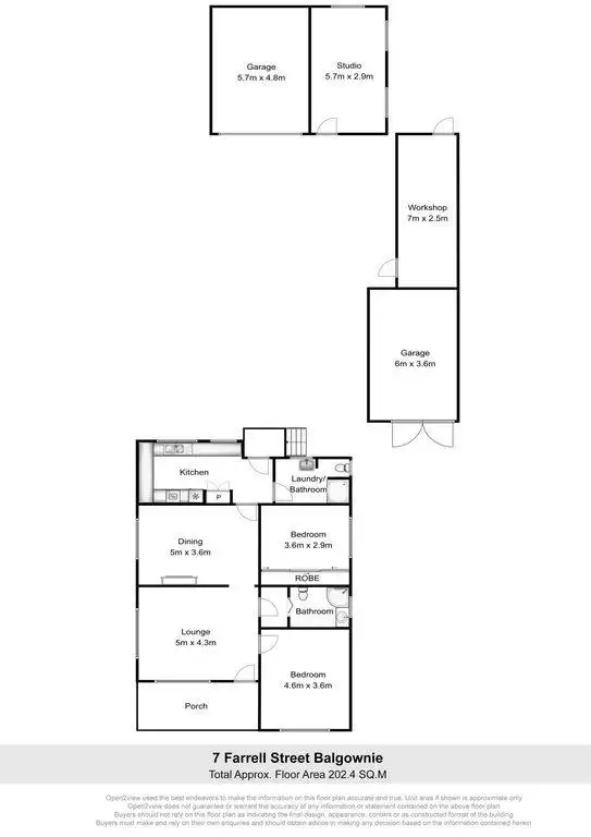 Floorplan of Homely house listing, 7 Farrell Street, Balgownie NSW 2519