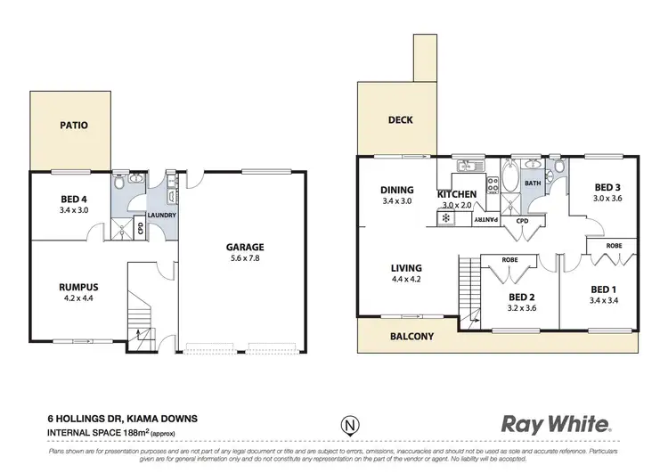 Floorplan of Homely house listing, 6 Hollings Drive, Kiama Downs NSW 2533