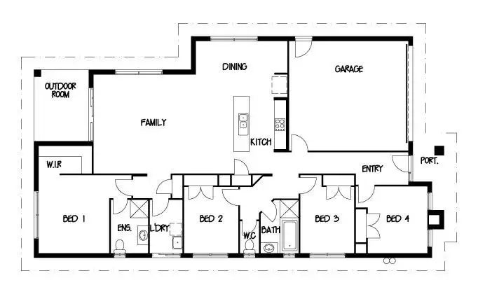 Floorplan of Homely house listing, 27 Stay Street, Ferny Grove QLD 4055