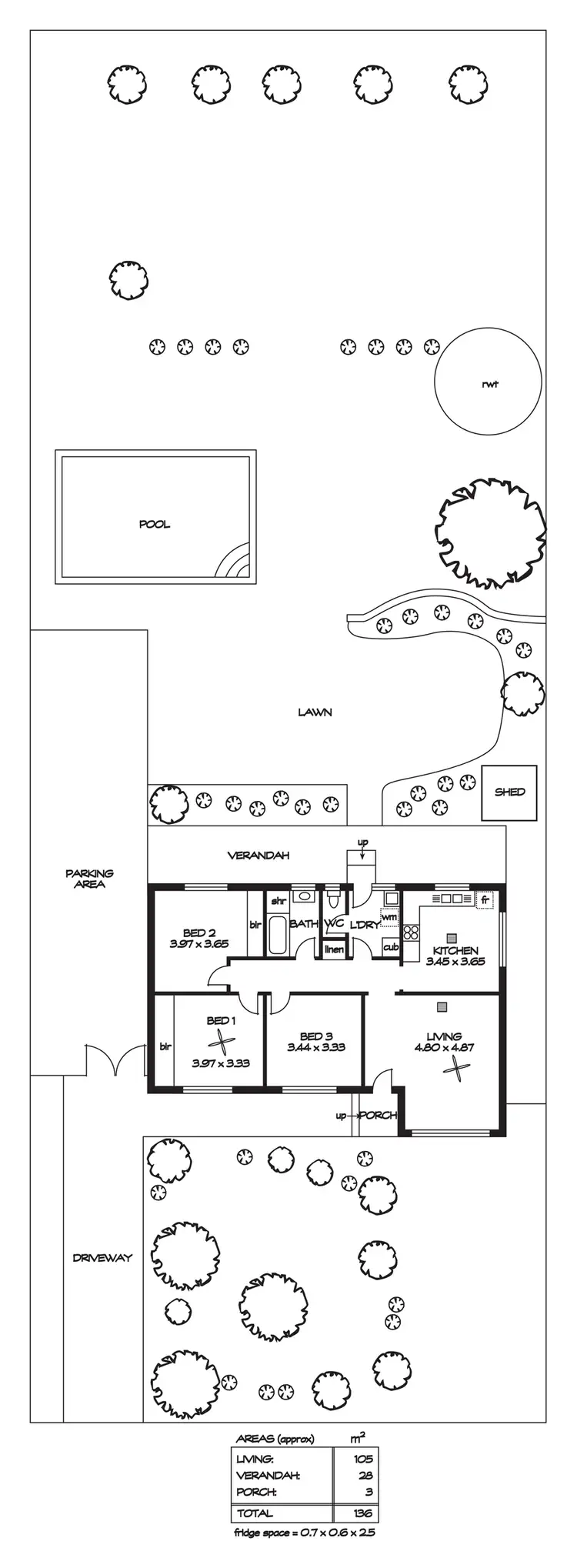 Floorplan of Homely house listing, 8 Glengyle Avenue, Modbury SA 5092