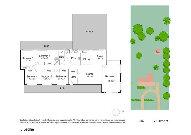 Floorplan of Homely house listing, 3 Leonie Street, Deeragun QLD 4818