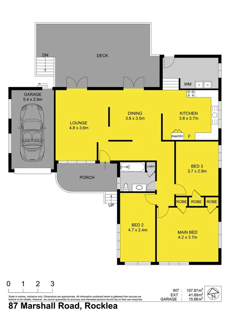 Floorplan of Homely house listing, 87 Marshall Road, Rocklea QLD 4106