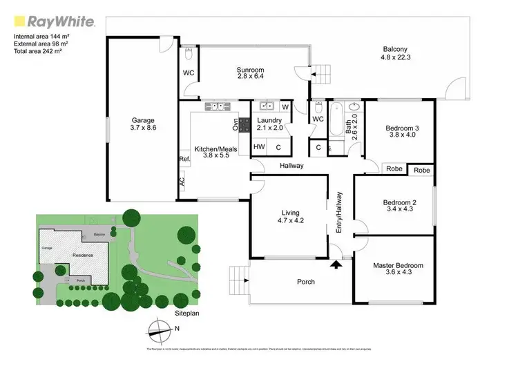 Floorplan of Homely house listing, 1&2/2A Royal Avenue, Springvale VIC 3171