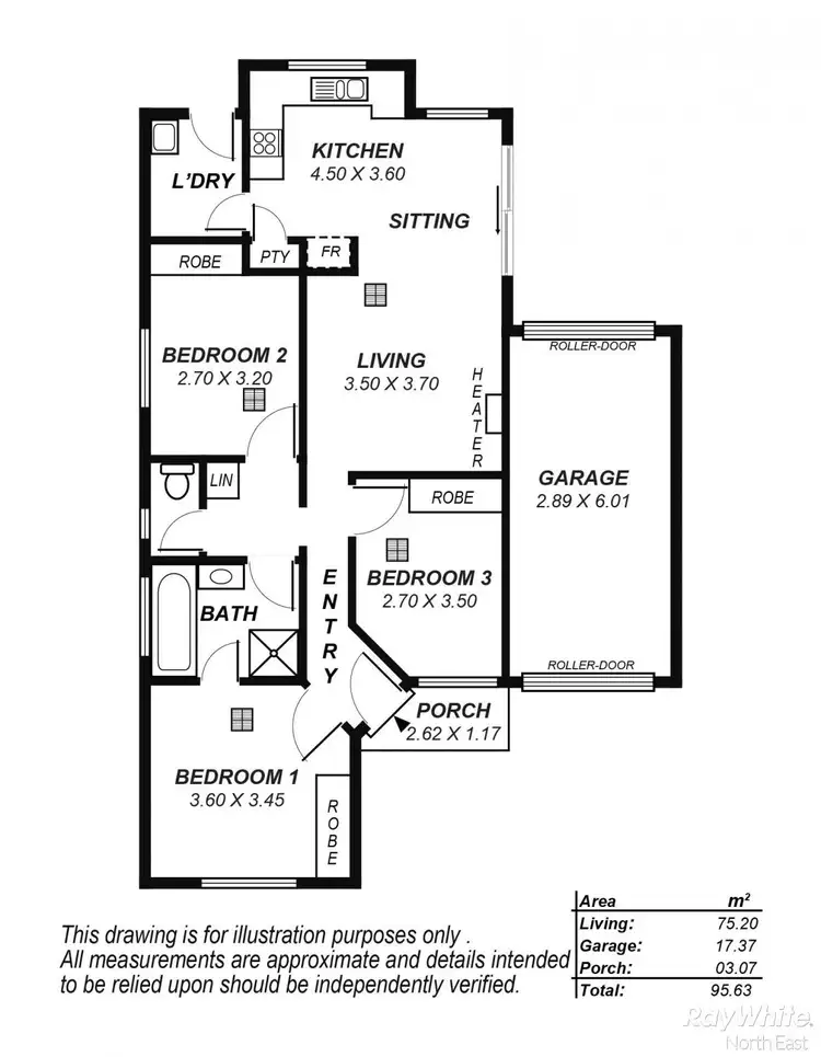 Floorplan of Homely house listing, 68 Kelsey Road, Salisbury North SA 5108