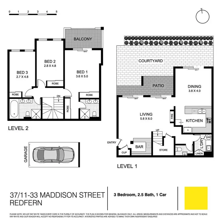 Floorplan of Homely apartment listing, 37/11-33 Maddison Street, Redfern NSW 2016