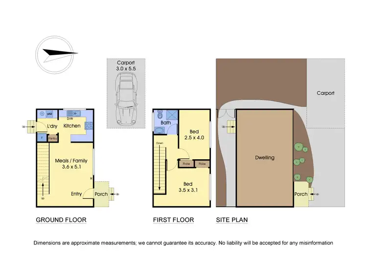 Floorplan of Homely townhouse listing, 4/4 Woodlands Road, Heathmont VIC 3135
