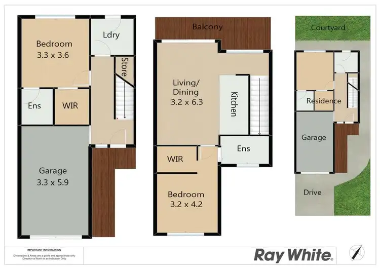 Floorplan of Homely townhouse listing, 1/29 Edward Street, Charlestown NSW 2290