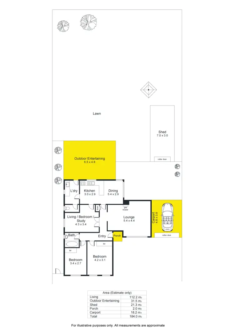 Floorplan of Homely house listing, 17 Sandison Avenue, Park Holme SA 5043