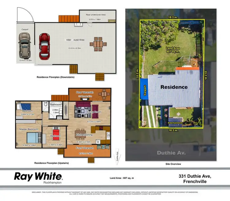 Floorplan of Homely house listing, 331 Duthie Avenue, Frenchville QLD 4701