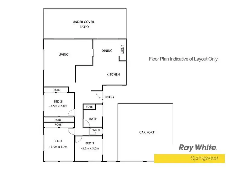 Floorplan of Homely house listing, 23 Brompton Street, Rochedale South QLD 4123