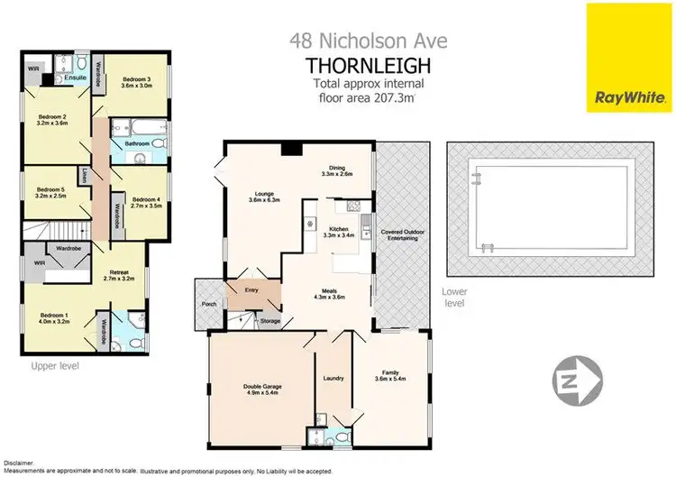 Floorplan of Homely house listing, 48 Nicholson Avenue, Thornleigh NSW 2120