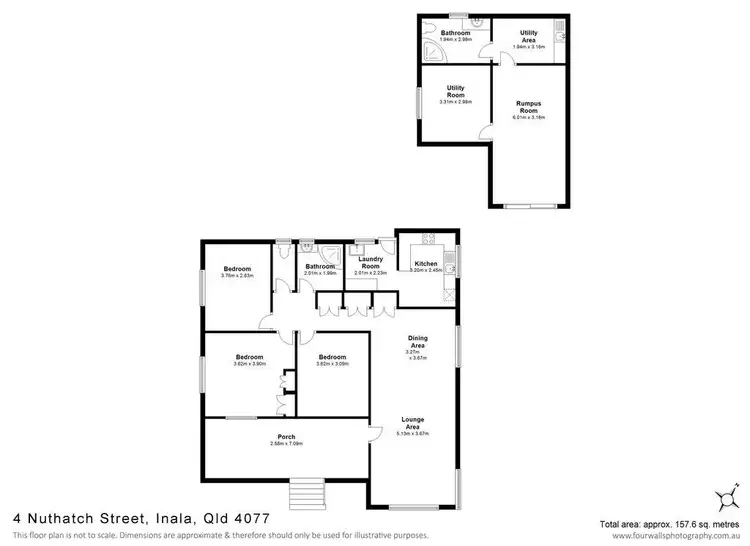 Floorplan of Homely house listing, 4 Nuthatch Street, Inala QLD 4077