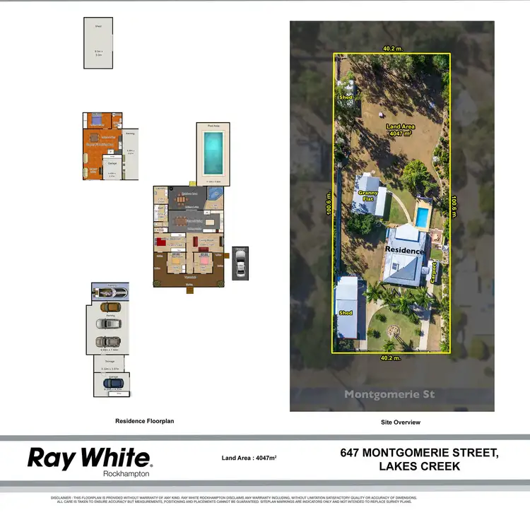 Floorplan of Homely house listing, 647 Montgomerie Street, Lakes Creek QLD 4701