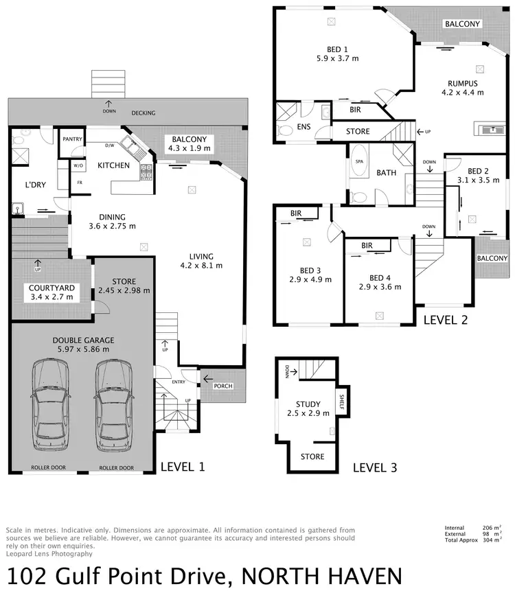 Floorplan of Homely house listing, 102 Gulf Point Drive, North Haven SA 5018