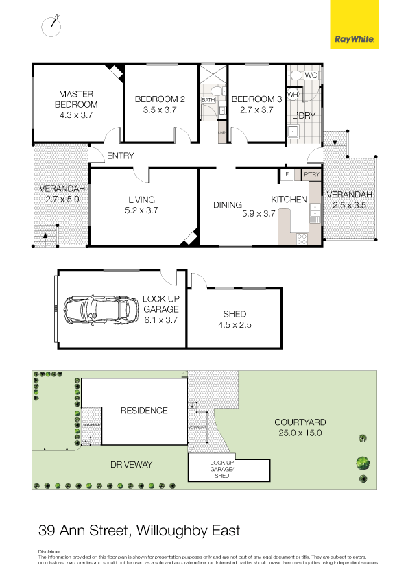 Floorplan of Homely house listing, 39 Ann Street, Willoughby NSW 2068