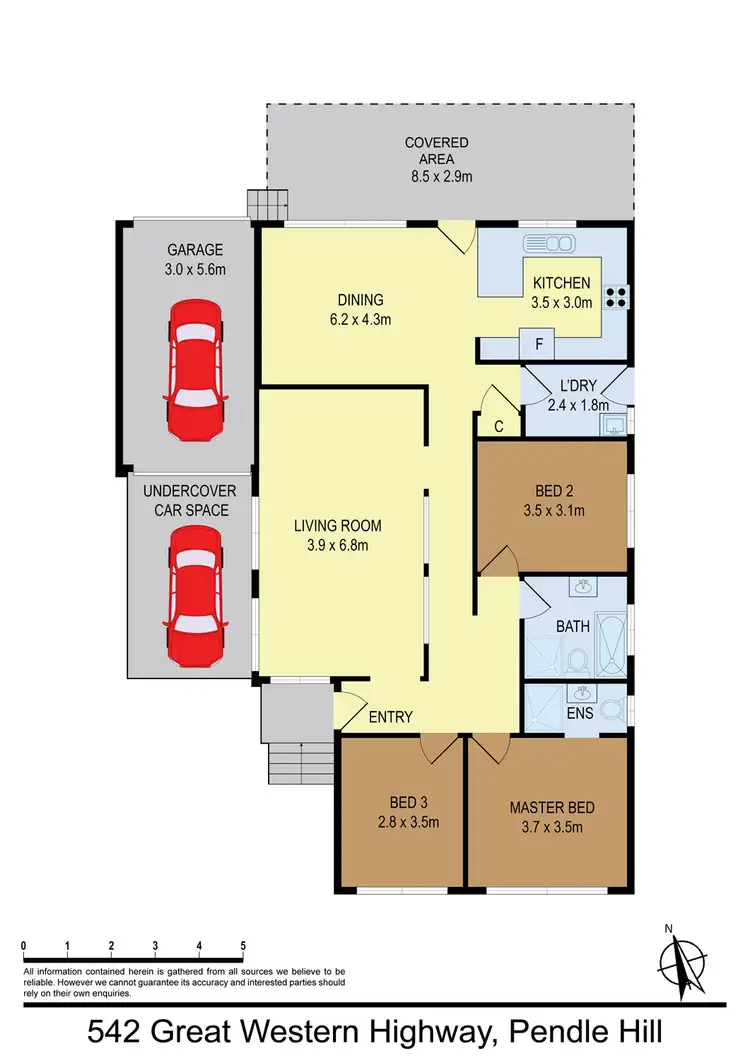 Floorplan of Homely house listing, 542 Great Western Highway, Pendle Hill NSW 2145
