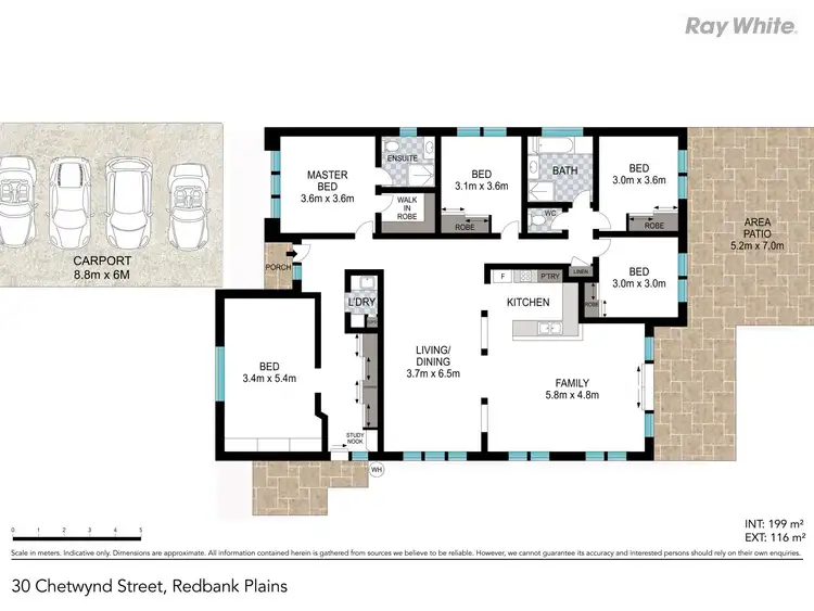 Floorplan of Homely house listing, 30 Chetwynd Street, Redbank Plains QLD 4301