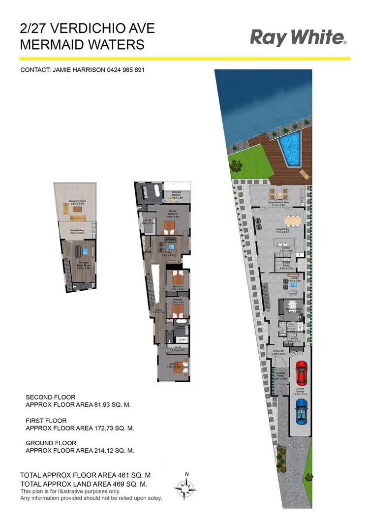 Floorplan of Homely house listing, 2/27 Verdichio Avenue, Mermaid Waters QLD 4218