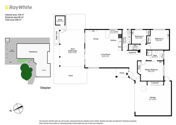 Floorplan of Homely townhouse listing, 3/39 Main Road, Clayton South VIC 3169