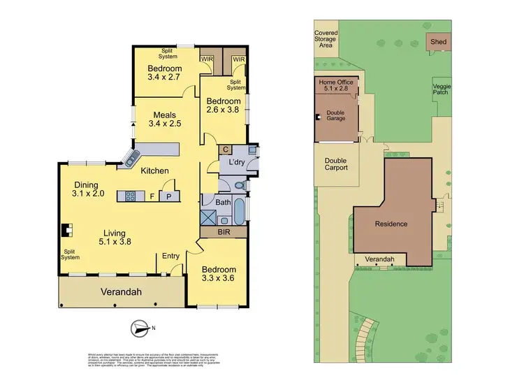 Floorplan of Homely house listing, 4 Miriam Drive, Yarra Glen VIC 3775