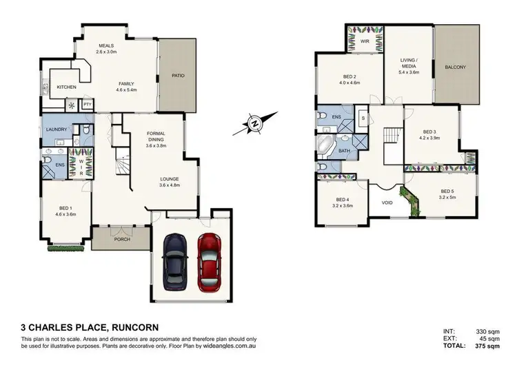 Floorplan of Homely house listing, 3 Charles Place, Runcorn QLD 4113