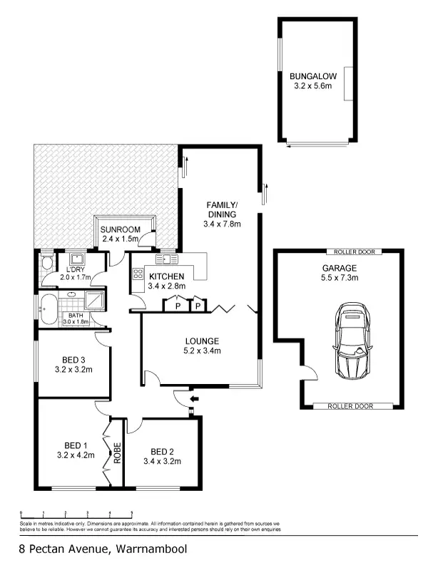 Floorplan of Homely house listing, 8 Pecten Avenue, Warrnambool VIC 3280
