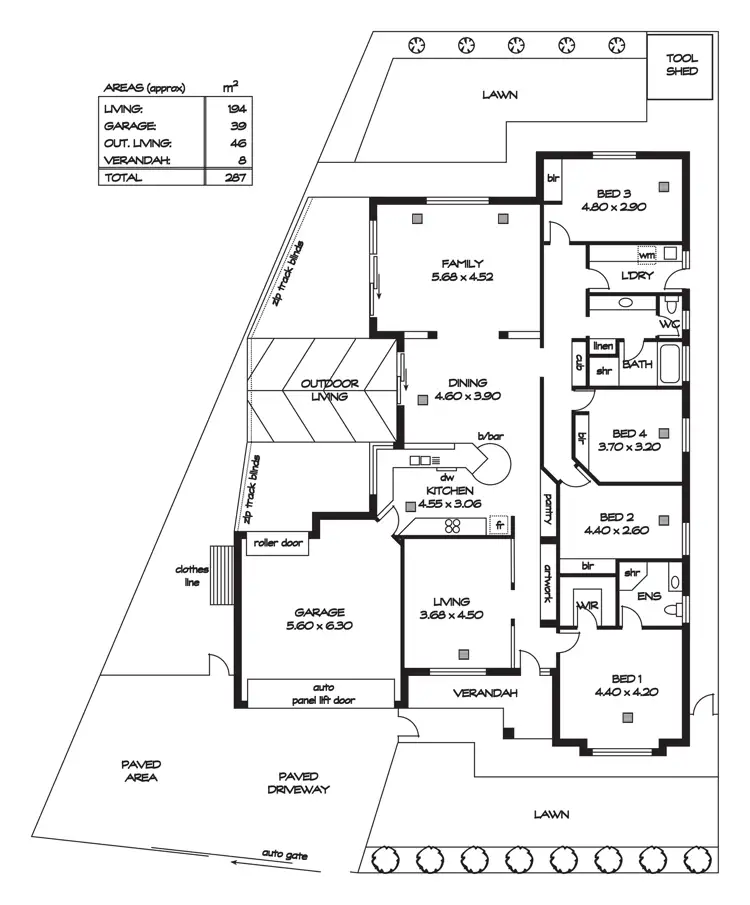 Floorplan of Homely house listing, 26 Vickers Vimy Parade, Northgate SA 5085