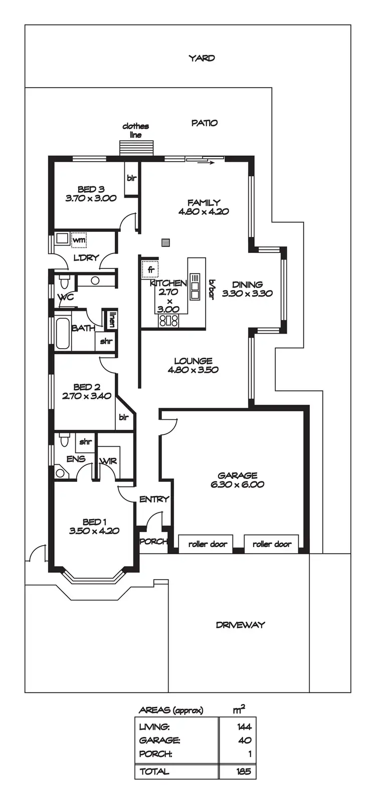 Floorplan of Homely house listing, 36 Chellaston Road, Munno Para West SA 5115