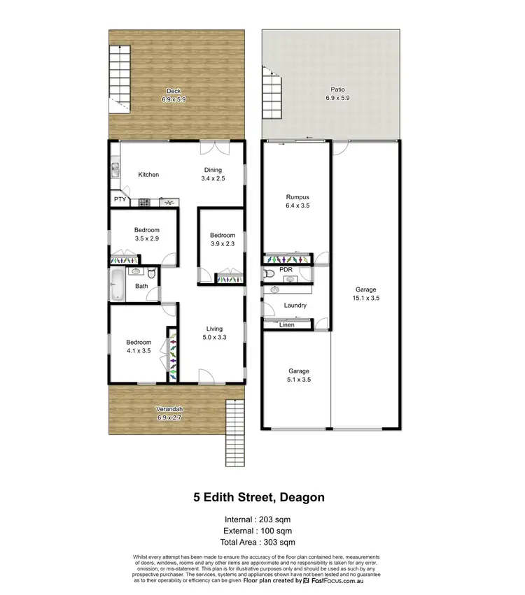 Floorplan of Homely house listing, 5 Edith Street, Deagon QLD 4017