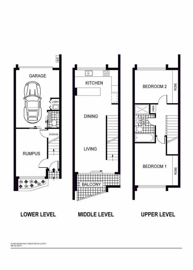 Floorplan of Homely townhouse listing, 50 Dalkin Crescent, Casey ACT 2913