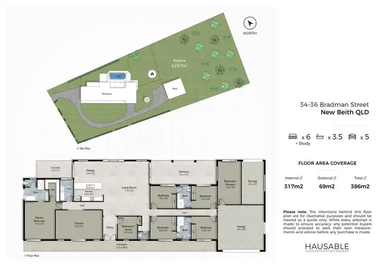 Floorplan of Homely house listing, 34-36 Bradman Street, New Beith QLD 4124