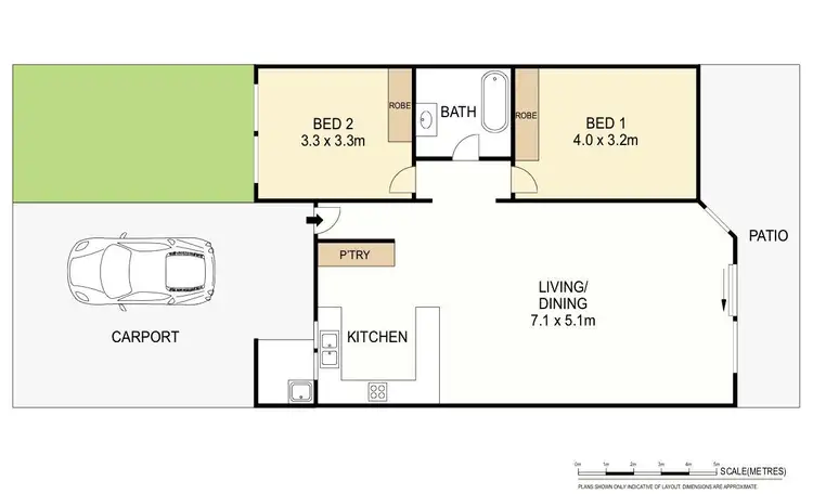 Floorplan of Homely unit listing, 8/13 Lloyd Road, Humpty Doo NT 836