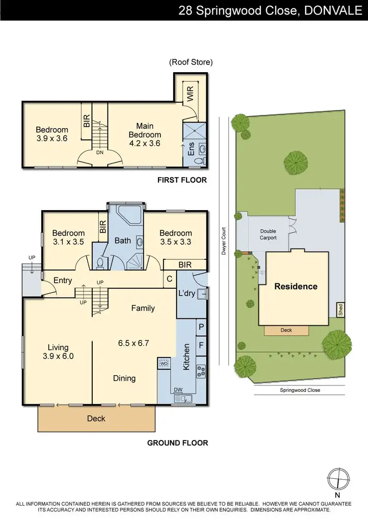 Floorplan of Homely house listing, 28 Springwood Close, Donvale VIC 3111