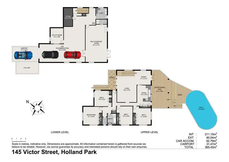 Floorplan of Homely house listing, 145 Victor Street, Holland Park QLD 4121