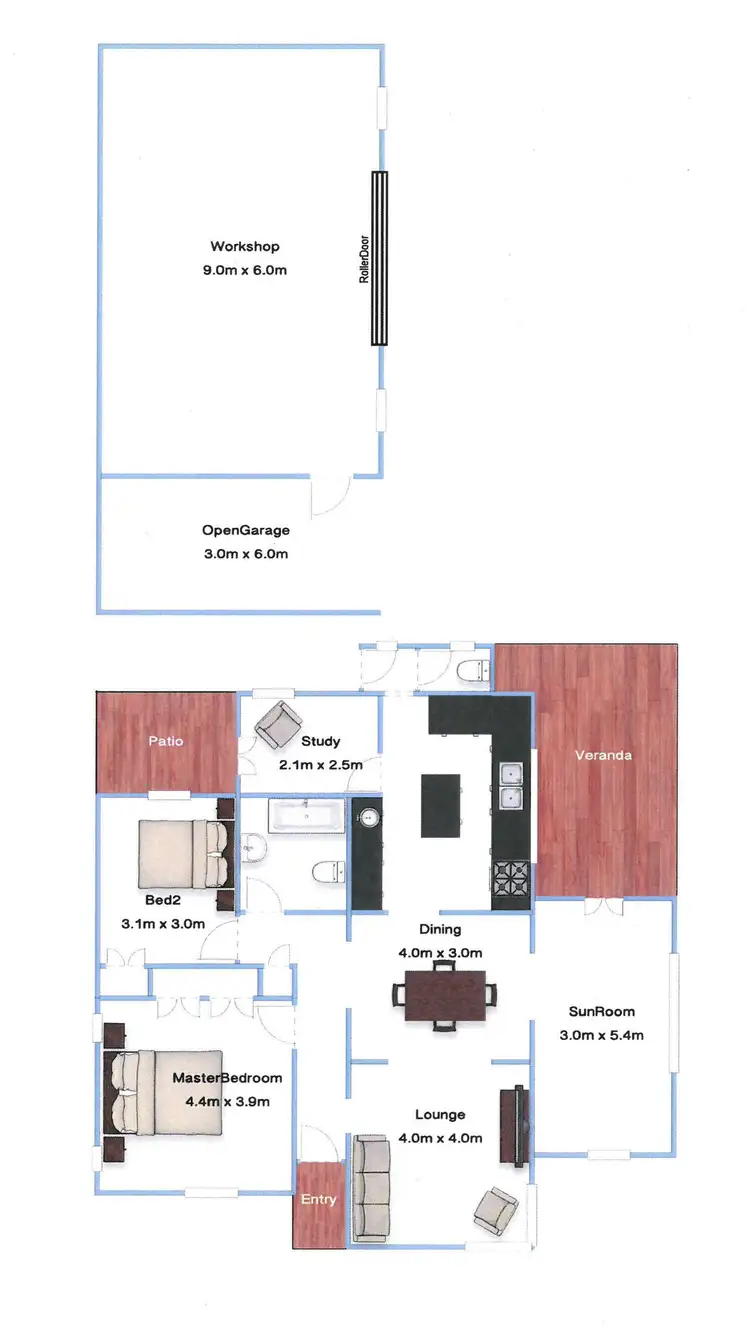 Floorplan of Homely house listing, 18-38 Fischer Road, Carbrook QLD 4130