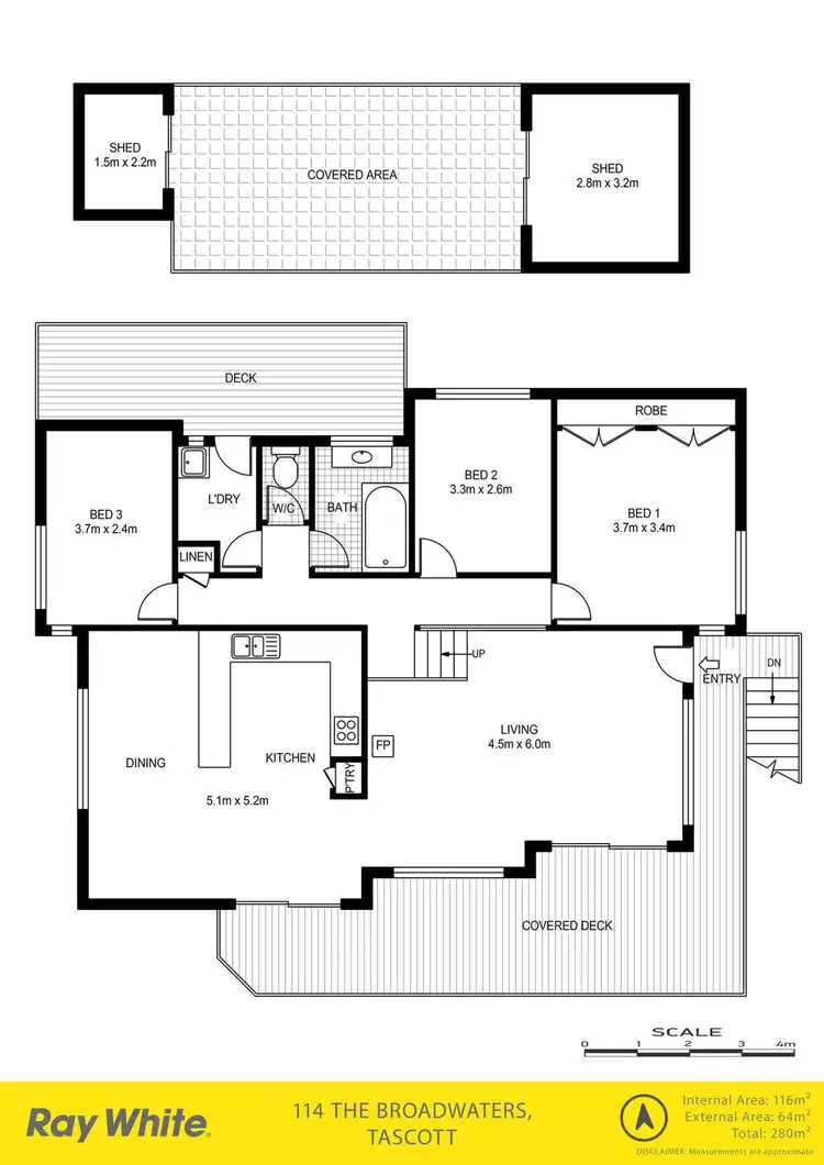 Floorplan of Homely house listing, 114 The Broadwaters, Tascott NSW 2250