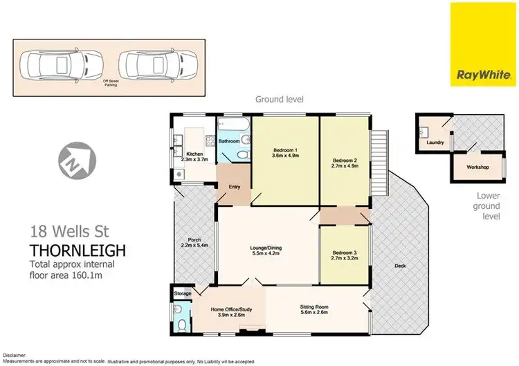 Floorplan of Homely house listing, 18 Wells Street, Thornleigh NSW 2120
