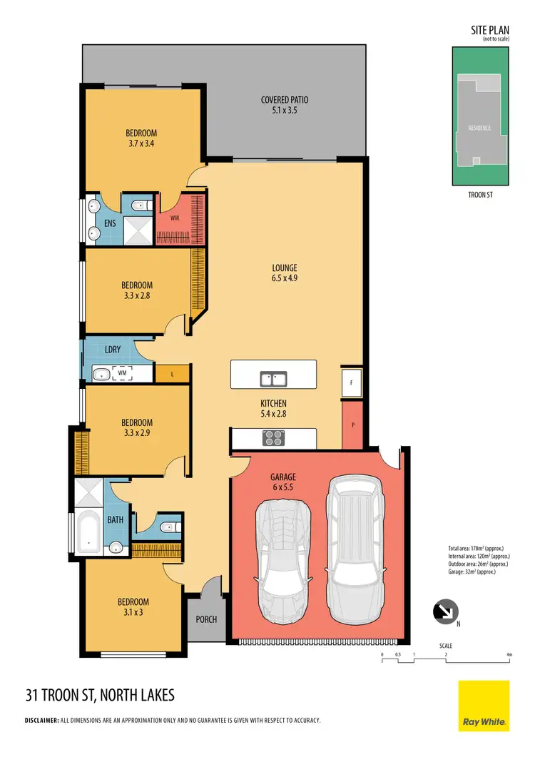 Floorplan of Homely house listing, 31 Troon Street, North Lakes QLD 4509