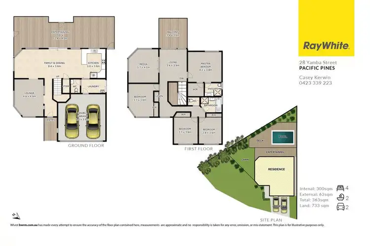 Floorplan of Homely house listing, 28 Yamba Street, Pacific Pines QLD 4211