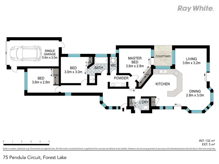 Floorplan of Homely house listing, 75 Pendula Circuit, Forest Lake QLD 4078