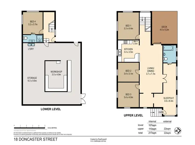 Floorplan of Homely house listing, 18 Doncaster Street, Hendra QLD 4011