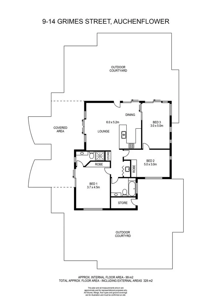 Floorplan of Homely apartment listing, 9/14 Grimes Street, Auchenflower QLD 4066