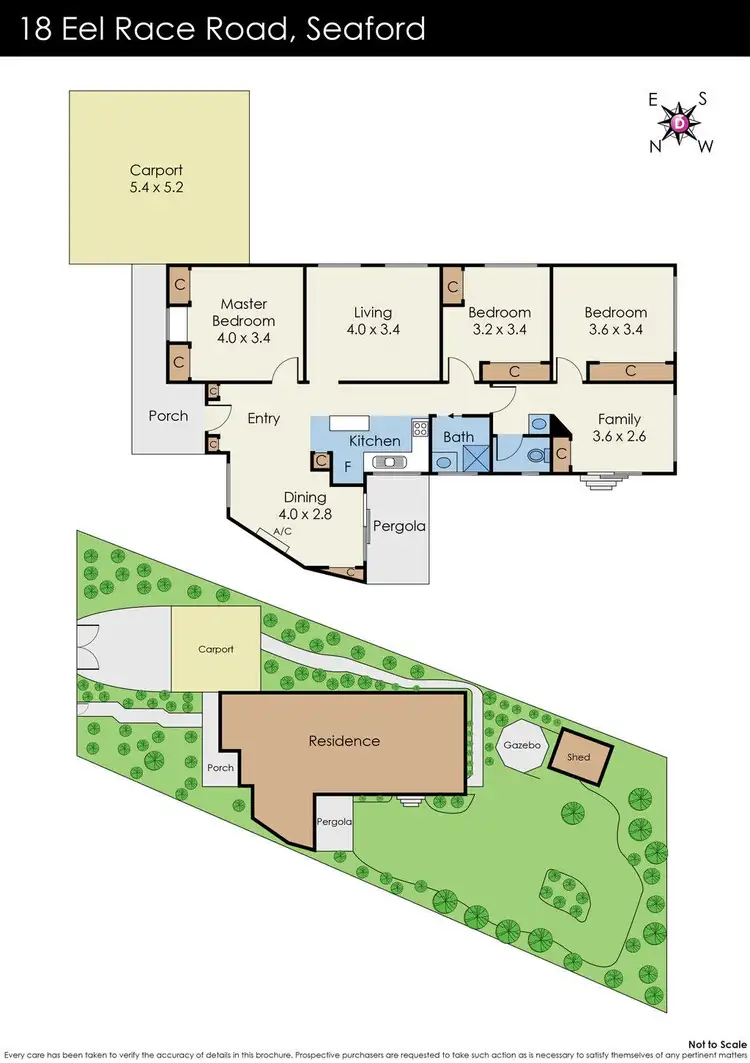 Floorplan of Homely house listing, 18 Eel Race Road, Seaford VIC 3198