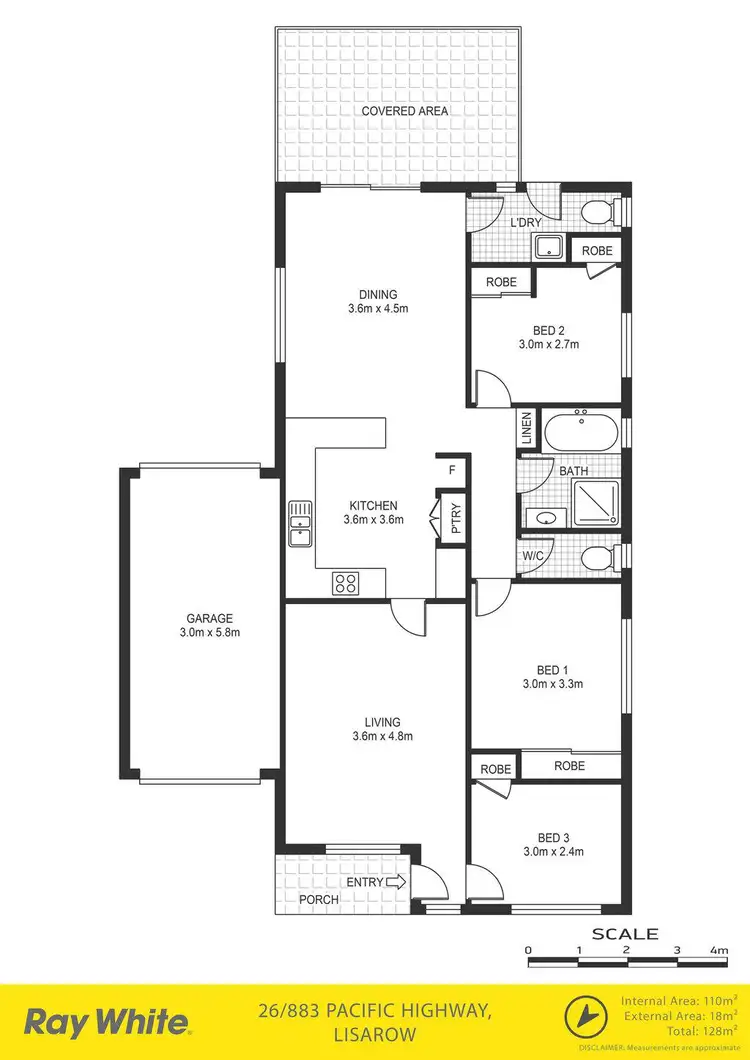 Floorplan of Homely villa listing, 26/883 Pacific Highway, Lisarow NSW 2250