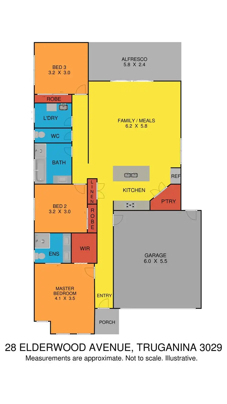 Floorplan of Homely house listing, 28 Elderwood Avenue, Truganina VIC 3029