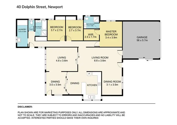 Floorplan of Homely house listing, 40 Dolphin Street, Newport QLD 4020