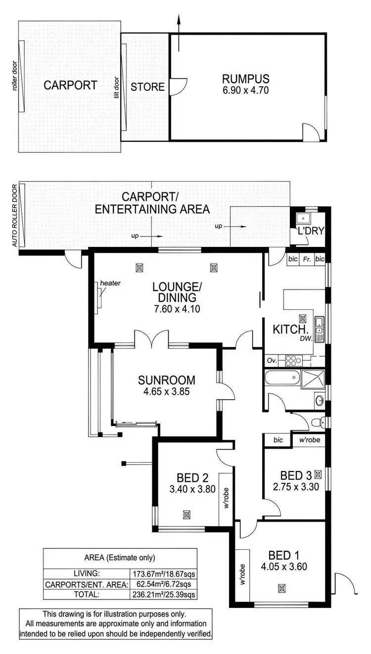 Floorplan of Homely house listing, 13 Cairns Avenue, Warradale SA 5046