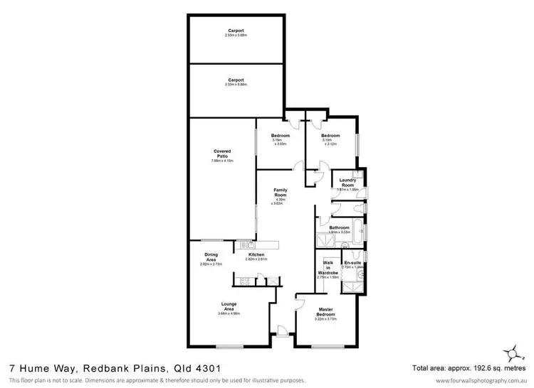 Floorplan of Homely house listing, 7 Hume Way, Redbank Plains QLD 4301